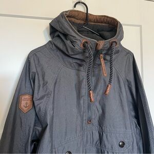 Naketano Gray and Brown Jacket